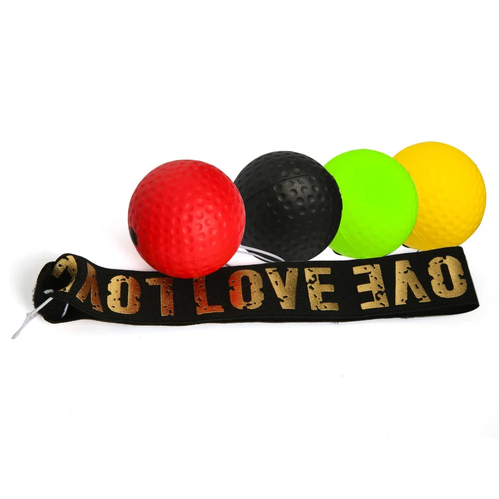 Boxing Training Reflex Ball – Hand-Eye Coordination for MMA & Fitness
