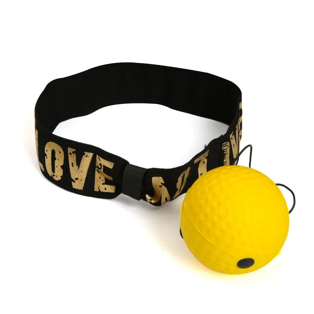 Boxing Training Reflex Ball – Hand-Eye Coordination for MMA & Fitness