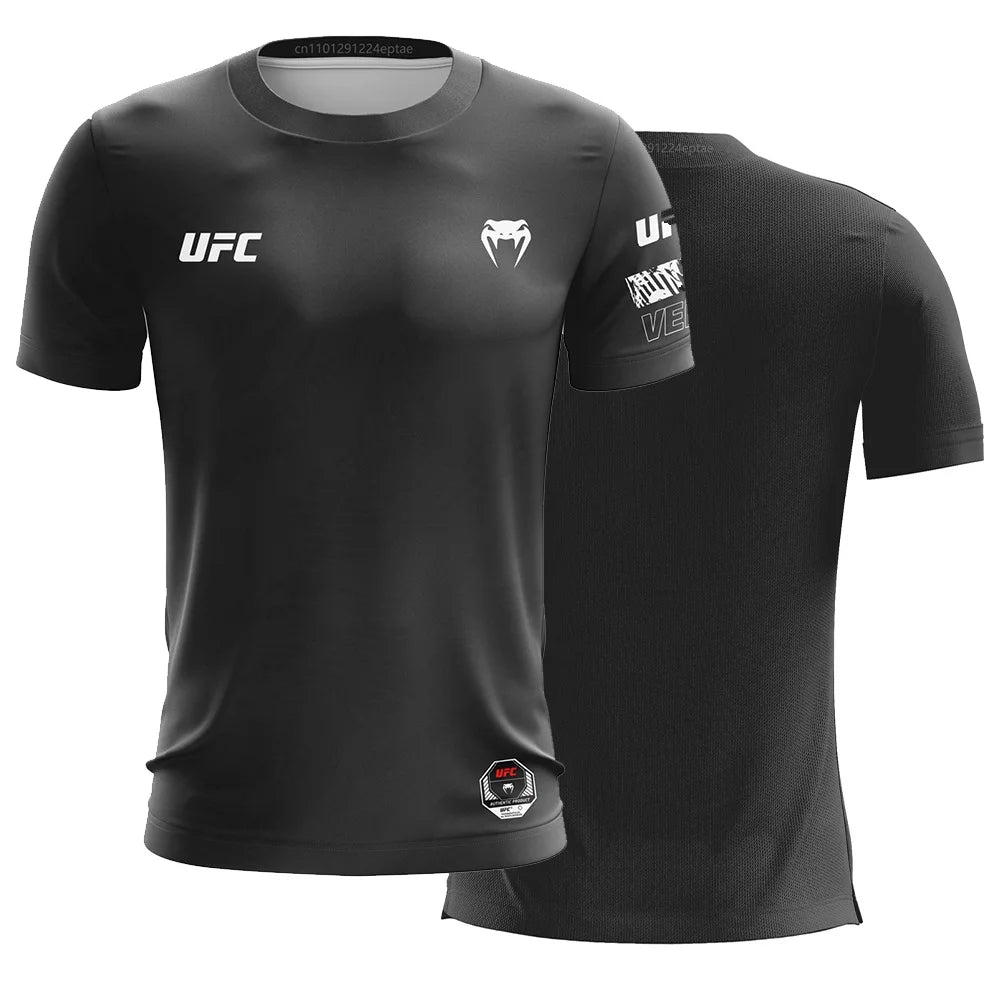 Breathable Training Shirt – Fightwear Style T-Shirt for Gym & Sparring