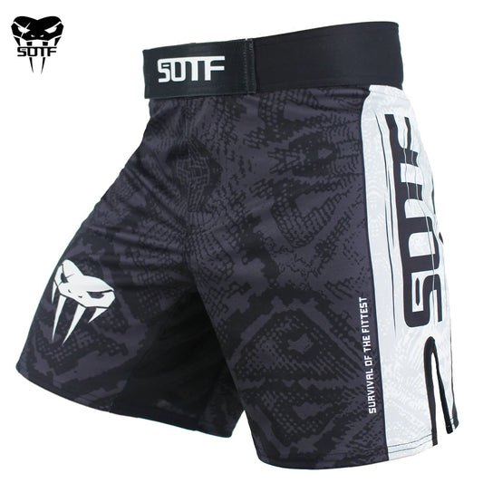 SOTF MMA Training Shorts – Breathable Fightwear for Muay Thai & Boxing