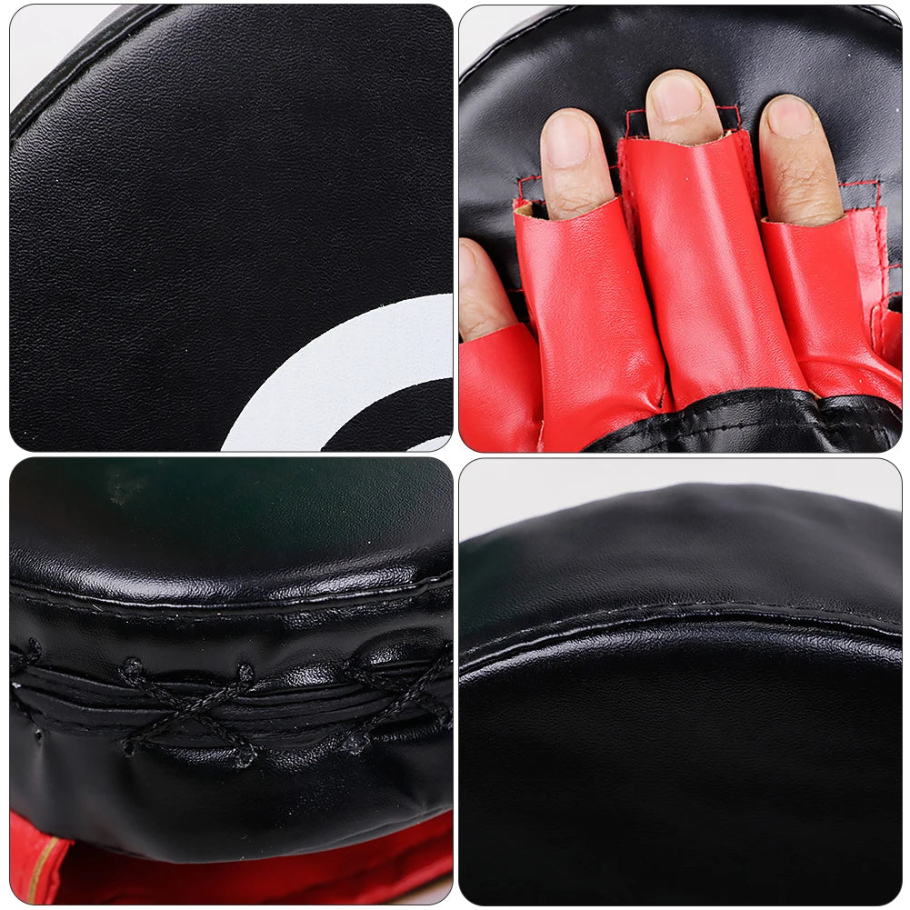 Curved Training Mitts – Boxing, Muay Thai & Taekwondo Focus Pads