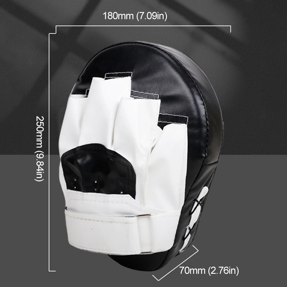 Curved Training Mitts – Boxing, Muay Thai & Taekwondo Focus Pads