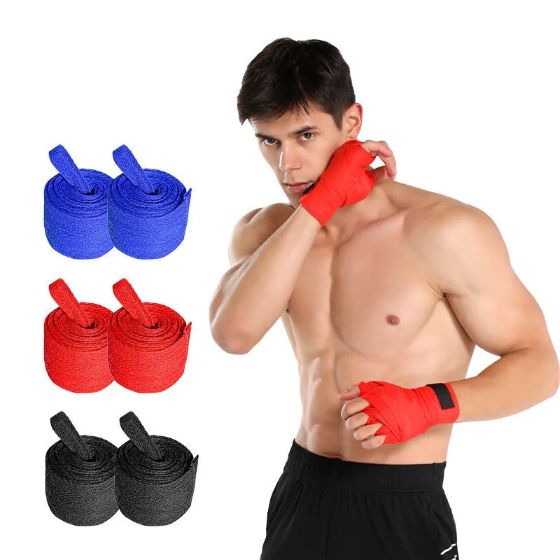 Combat Sports Hand Wraps – Multi-Length Cotton Training Wraps