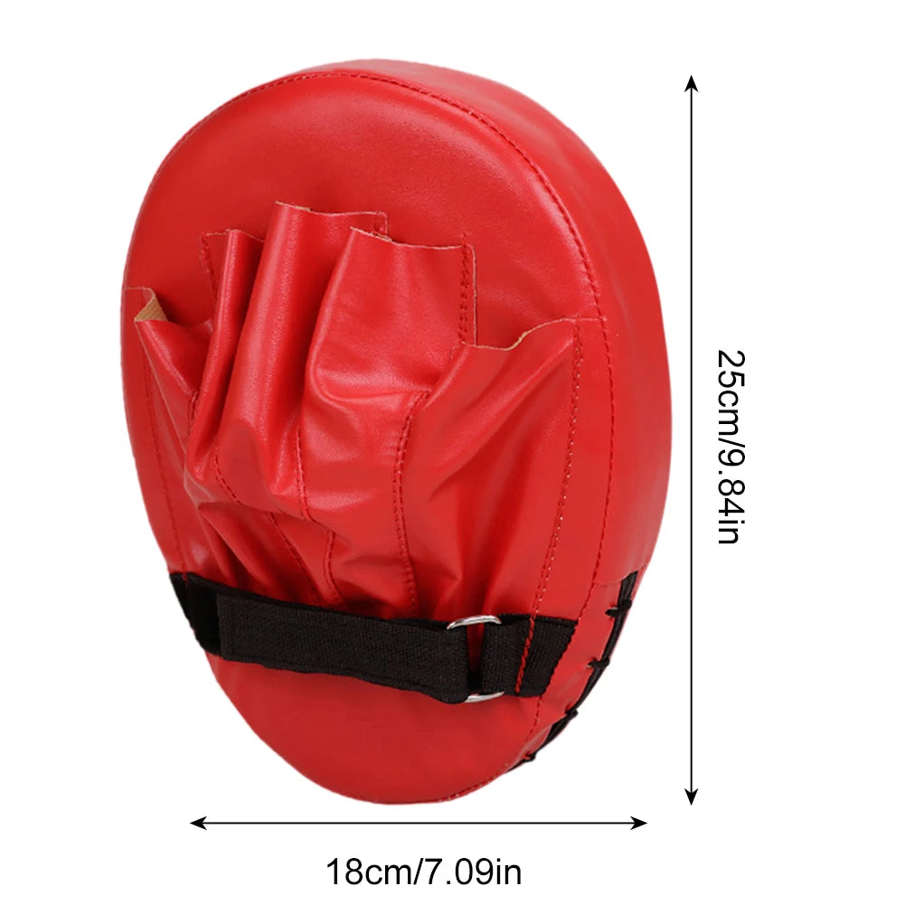 Curved Training Mitts – Boxing, Muay Thai & Taekwondo Focus Pads