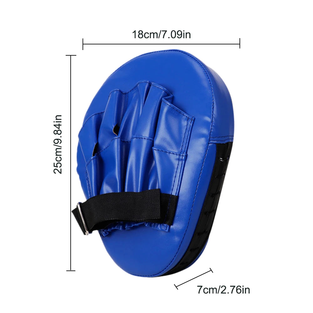 Curved Training Mitts – Boxing, Muay Thai & Taekwondo Focus Pads